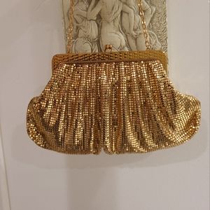 Vintage Whiting And Davis With Mirror and Coin Purse